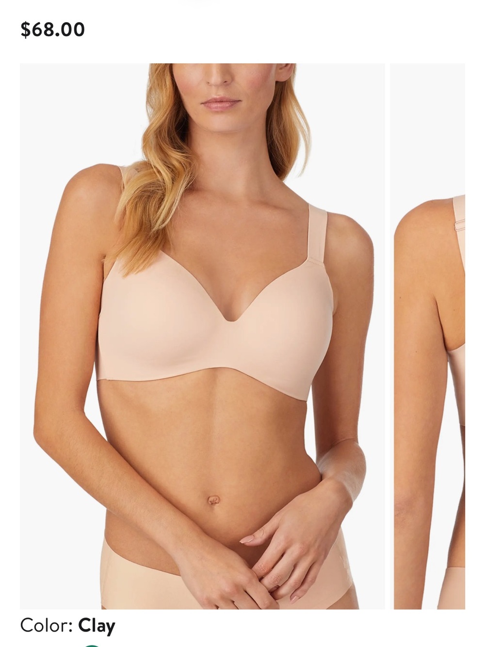 Le Mystére Smooth Shape 360 Smoother Bra, NWT, 34DDD/F